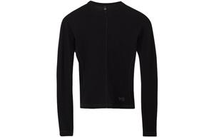 Топ с длинным рукавом и принтом логотипа Y 3 Y-3, черный