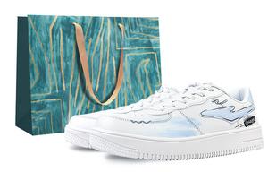 Кеды мужские, обувь для скейтбординга низкая синий Erke