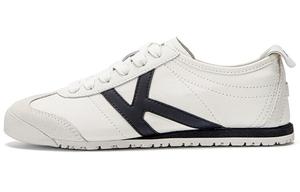 Кроссовки Kappa Skateboarding Shoes Women's Low-top Black/grey, белый/черный