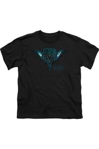 Футболка с коротким рукавом для детей "Сокрушительное зло" из "Фантастических тварей" Gildan, черный