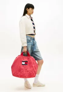Сумка-Шоппер с волнистым флагом Tommy Jeans, Carnation Coral