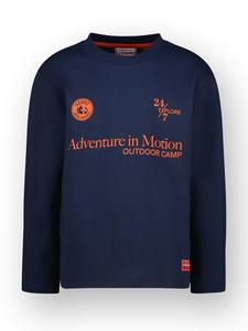 Vingino Футболка с длинными рукавами «Херрис» темно-синего цвета