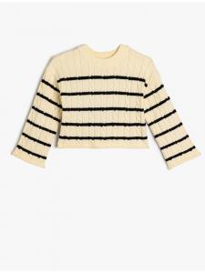 Толстовка KOTON, цвет ekru gestreift