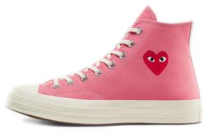 Кеды Converse Chuck Taylor All Star 70 Hi Comme Des Garcons Play Bright Pink