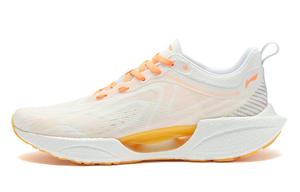 Кроссовки для бега Super Light 18 женские с низким верхом, белые/абрикосовые/оранжевые Lining