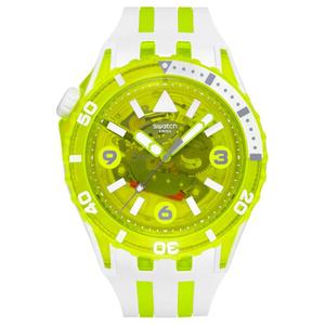SWATCH Часы Men's Watch, Yellow Watch Dial