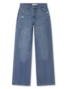 Широкие джинсы с логотипом Levi'S Kids, синий
