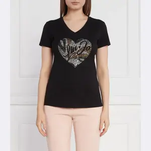 Футболка стандартного кроя Liu Jo, черный