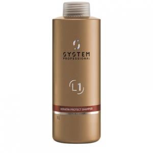 Шампунь Luxeoil с кератиновым защитным покрытием, 1000 мл System Professional