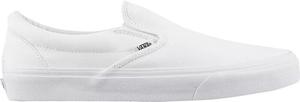 Классические слипоны Vans текстильные, белый
