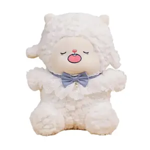 Успокаивающая ламба плюшевая кукла высота 30см MENGGEGE, синий