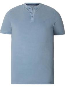 Jan Vanderstorm Футболка 'Taagurd' в дымчато-голубом цвете