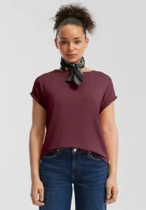 Простая футболка Qs, Bordeaux