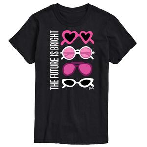 Футболка с графическими рисунками Big & Tall The Future Is Bright, Black Barbie, черный