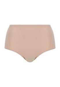 Мягкие эластичные бесшовные трусы на талии больших размеров для женщин CHANTELLE, нюд