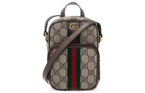 Ophidia Canvas With Leather Messenger Bag, Camera Bag, Handbag, Shoulder Bag, Crossbody Bag Mini Unisex GUCCI