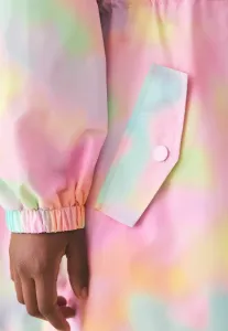 Водонепроницаемая куртка-дождевик стандартного кроя с принтом. Next, Pink Marble