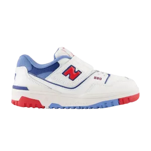 Кроссовки New Balance 550 Little Kid White 'True Red'