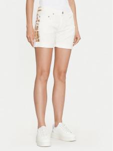 Джинсовые шорты regular fit Unbleached D0G8CV9W8L Please, экрю