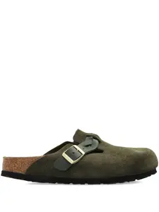 Слиперы Boston с пряжками BIRKENSTOCK, зеленый