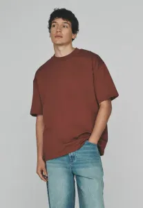 Набор из 4 футболок с круглым вырезом из плотной ткани. The Set, Pink Tan