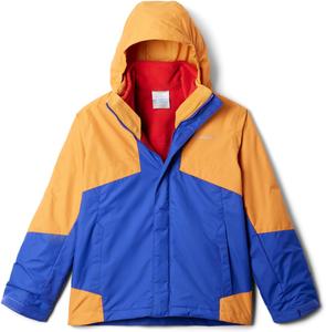 Куртка Columbia boys Bugaboo III Fleece Interchange, Clematis Blue/Sunstone/Sail Red