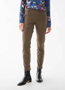 Узкие джинсы Olivia средней посадки, цвет оливковый FDJ