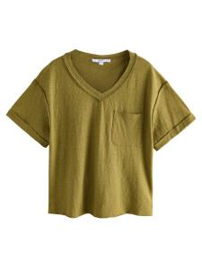 Рубашка оверсайз Next, зеленый