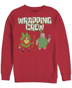 Мужская толстовка SpongeBob SquarePants Wrapping Crew Fifth Sun, красный