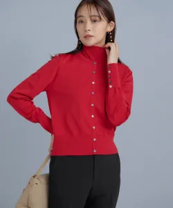 Современный кардиган с круглым вырезом Suite L, цвет Cherry Red [010]