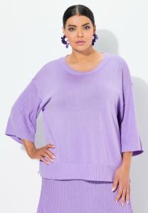 Джемпер Ulla Popken Jumper, Lavender/Blue