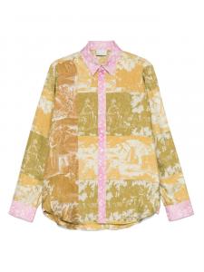 Рубашка с алоэ Pierre-Louis Mascia, желтый