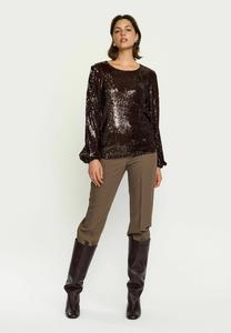 Блуза Soft Rebels MADDISON, Coffee Bean/Brown