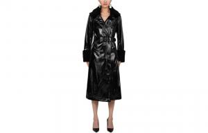 Пальто женское черное Self-portrait