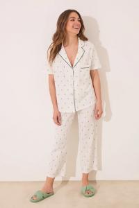 Хлопковая пижама Women'Secret, белый