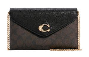 COACH Кожаный конверт через плечо