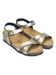 Классические босоножки Mandel, коричневый