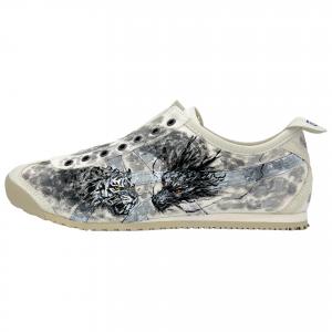 Onitsuka Tiger MEXICO 66. Нескользящие, износостойкие, дышащие, повседневные низкие туфли унисекс, белые