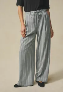Полосатые брюки с широкими штанинами Next, Grey