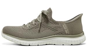 Кроссовки Skechers Slip Ins Lifestyle Shoes Women's Low-top Green, зеленый