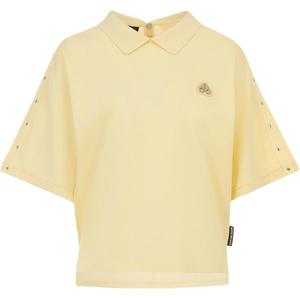 Женская рубашка поло SS25 Moose Knuckles, светлый желтый