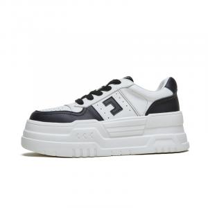 Низкие женские скейтбордистские кроссовки Aquascutum, черный белый