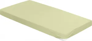 Простыня на резинке IRISETTE CLASSIC-JERSEY JUPITER 0008 светло-зеленая 190 x 200 см Irisette