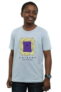 Футболка с дверным глазком Friends, серый