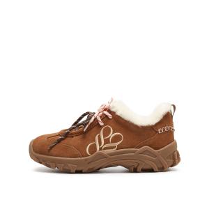 Женские низкие кроссовки Kangaroo Bouncing Joypeace, коричневый-fur-lined