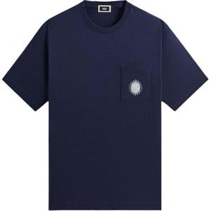 Футболка KITH с кружевным гербом и карманом, Пейзаж вдали