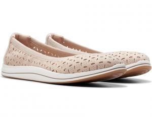 Туфли на плоской подошве Clarks Breeze Roam, цвет Light Sand Textile