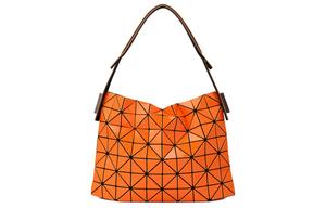 Сумка-багет из нейлона, женская оранжевая ISSEY MIYAKE