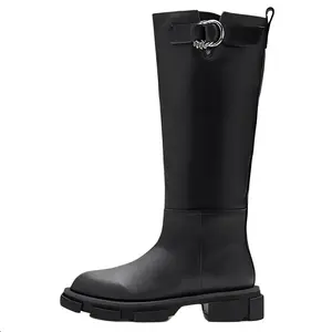 Both Ботинки Gao Knee high высотой 4,5 см женские черные