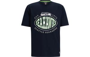 Футболка мужская темно-синяя HUGO BOSS